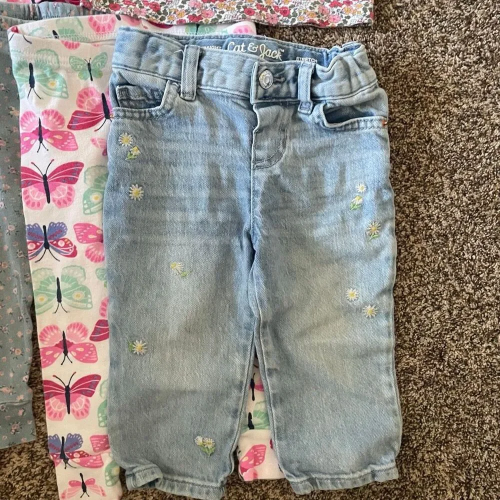 18 months girls spring/summer clothing bundle